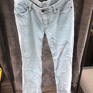 Pure color corduroy pant